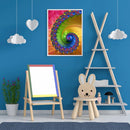 5D DIY Full Round Drill Diamond Paint Swirl Mosaic Rhinestone Drawing Picture