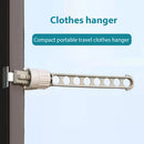 Clothes Hanger Drying Rack Wall Mounted Bathroom Space Saving Laundry Organizer