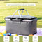 Outdoor Picnic Pouch Basket Large Capacity Folding Travel Camping Storage Box