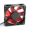 8cm Computer Cooling Fan 3Pin+4Pin Quiet CPU Power Cooler Chassis Case Water Fan