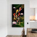 Nine Fish Oil Paint By Numbers DIY Acrylic Painting Wall Art Picture Home C