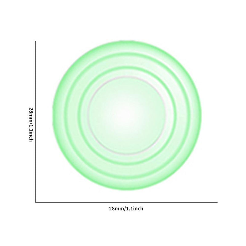 10pcs Anti-collision Pad Car Door Closing Anti-shock Stickers (Luminous Car)