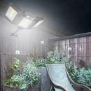 240 LED Solar Lights Outdoor Wireless LED Solar Motion Waterproof Sensor L9E5