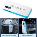 3000mAh Aquarium Oxygen Air Pump Car Oxygenated Fishing Aerator with Flashl