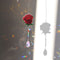Angel Tears Diamond Sunburst Wind Chime Handmade Crystal Light Catching Pen