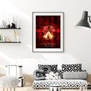 5D DIY Festival Bells Full Round Drill Diamond Painting Kit Picture Artwork