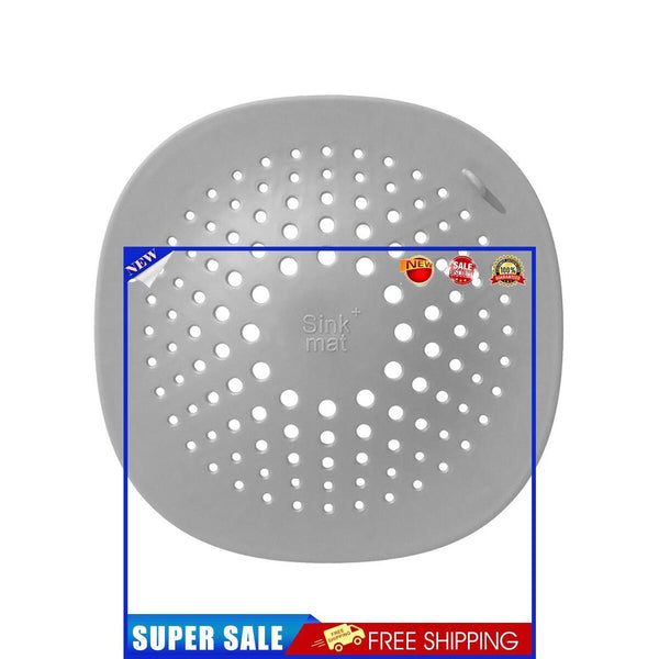 Kitchen Sink Strainer & Bathroom Shower Sink Stopper Covers (Dark Grey)