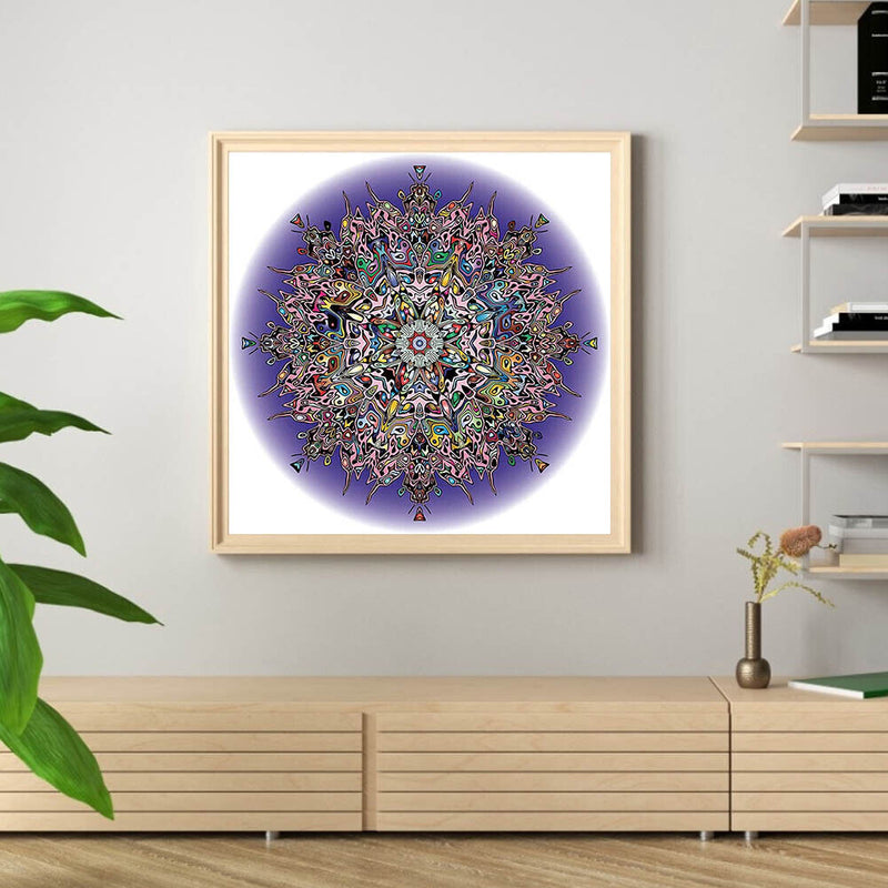 5D Rhinestone Pictures DIY Datura Full Square Drill Diamond Painting Craft Kit