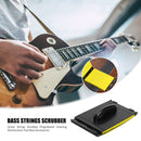 Electric Guitar Bass Strings Scrubber Fingerboard Rub Cleaning Tool Care Newly