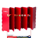 Foldable Stove Windshield Portable Camping Stove Windbreak (Red 12pcs) Newly
