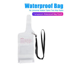 Waterproof Case Bag for Walkie Talkie Swimming Water Parks Rainy Portable Radio