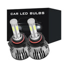 2pcs LED Car Headlamp Fog Lamp Bulbs 8000LM 6500K COB Bulbs for Auto Headlight