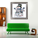 5D Diamond Painting Christmas Snowman Embroidery Cross Stitch Craft