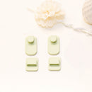 TV Remote Control Sticky Hooks Adhesive Wall Storage Hanger Holder (Green) Newly