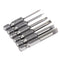 6pcs 50mm 2.0-6.0mm Flat Head Slotted Tip Screwdrivers Bits Newly