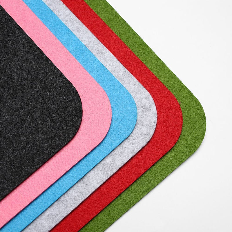 Wool Felt Modern Laptop Cushion Table Keyboard Mouse Pad Computer Desk Mat