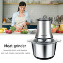800W Stainless Steel Electric Chopper Meat Grinder Mincer Food Processor EU