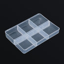 Home Plastic Case Storage Tablet Container 6-day Medicine Holder Pill Boxes