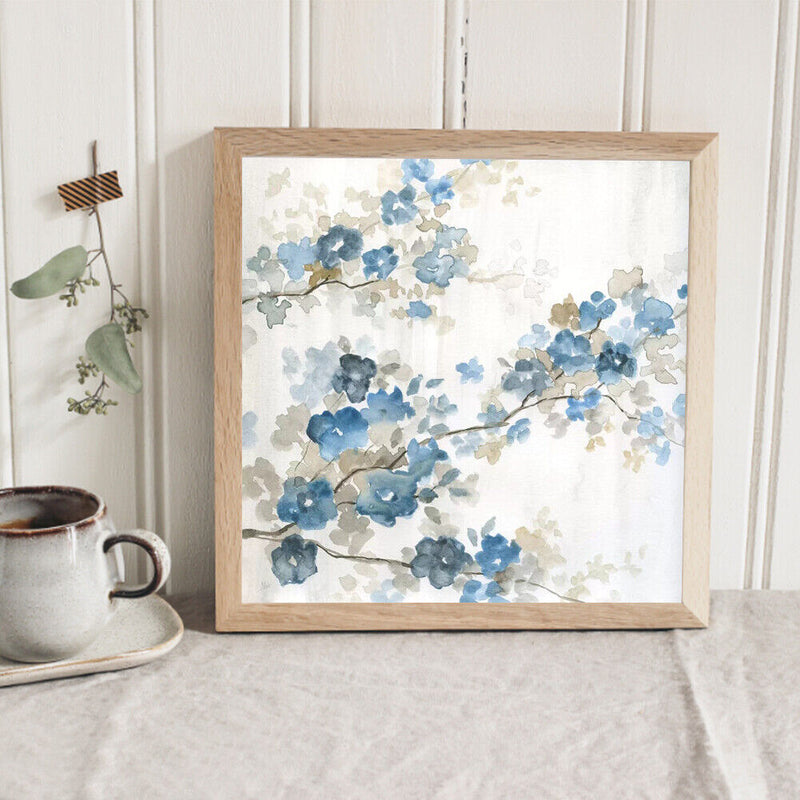 Ink Flower Oil Paint By Numbers Kit DIY Acrylic Painting Picture Frameless Ar