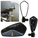 Motorcycle Side Mirrors Rear-view Mirror Reflector Handle Bar End Mirrors