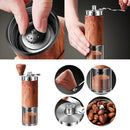 Manual Coffee Grinder Coffee Bean Mill Adjustable Knob Setting Stainless Steel