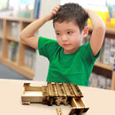 Magic Box Big Kongming Lock Easy Design Difficult to Open Classic Wooden Jigsaw Puzzle