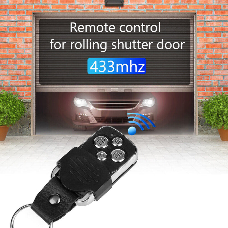 KB-075C 433MHz Copy Remote Controller 4 Buttons Garage Key (A Type Lock)