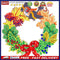 DIY Diamond Art Flower Wreath Mosaic Hanging Craft Rhinestone Wreathes Gifts