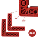90 Degrees Carpenter Woodworking Square Corner Clamp Right Angle Ruler (C) Newly