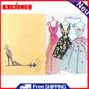 5D Partial Round Diamond Painting DIY Greeting Wedding Cards Party Xmas Decor
