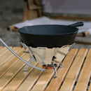 Outdoor gas windproof camping stove windscreen stainless oven windscreen