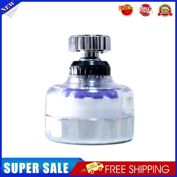 Rotating Faucet Aerator Splashproof Water Filter Tap Water Purifier (Short)