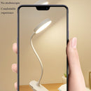 Bed Bedside USB Night Lamp Dimmable Clip-On LED Light Rechargeable Touch Type
