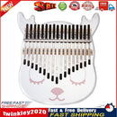17 Key Crystal Transparent Kalimba Acrylic Thumb Piano Musical (Deer) Newly