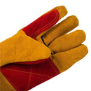 Fire Resistant Welding Gauntlets Soldering Accessory Works Gloves Welding Glove