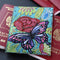 DIY Special Shaped Diamond Painting Butterfly PU Passport Protection Cover Newly