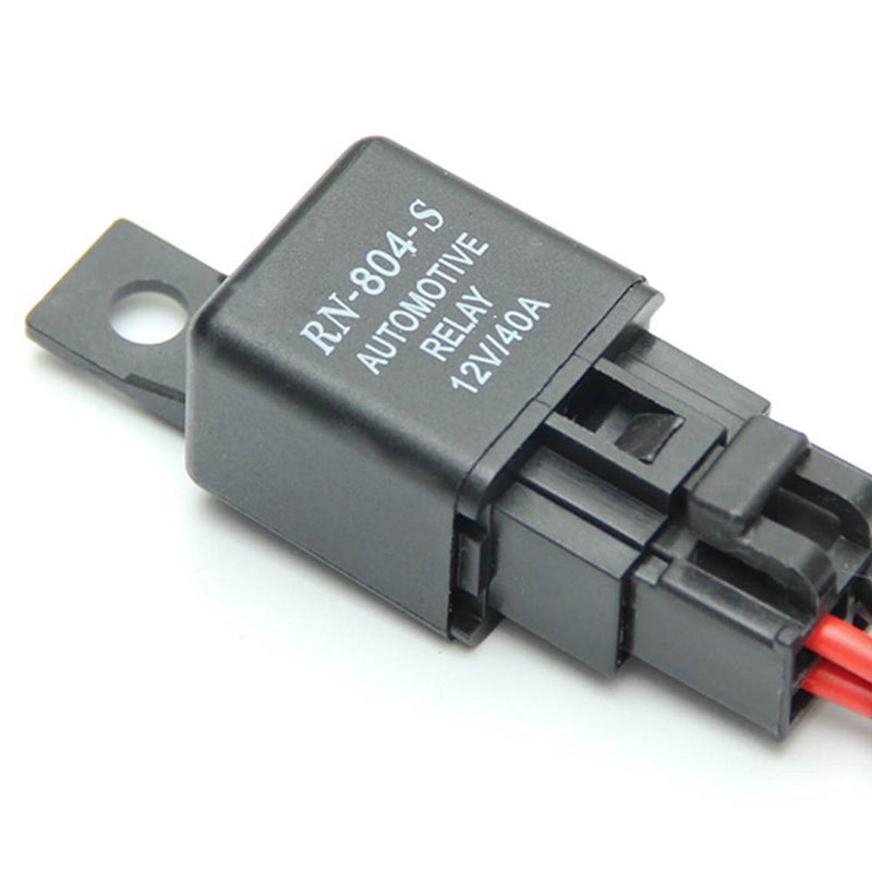 Tuankay Wiring Kit with Fuse Switch Relay for 2 LED Light Bar,