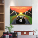 Off Towards Sunset Oil Paint By Numbers Kits Canvas DIY Picture Hand Painted