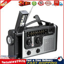 Portable Solar Powered Hand Crank Radio AM FM SW1 SW2 Multi-band Emergency Newly