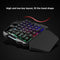 G94 One Handed Gaming Keyboard 35 Keys Wired Membrane Gaming Keypad for PC
