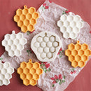 craft Pastry Making Baking Moulds Honeycomb Silicone Mold Cake Decorating Tools
