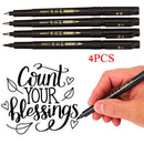 Illustration Calligraphy Ink Pen Paintbrush Hand Lettering Drawing Brush