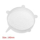 Heat Resistant Reusable Stretch Silicone Lids Food Wrap Bowl Cover (14cm) Newly
