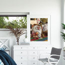Oil Paint By Numbers Picture DIY Painting Dwarf Old Man Drawing on Canvas