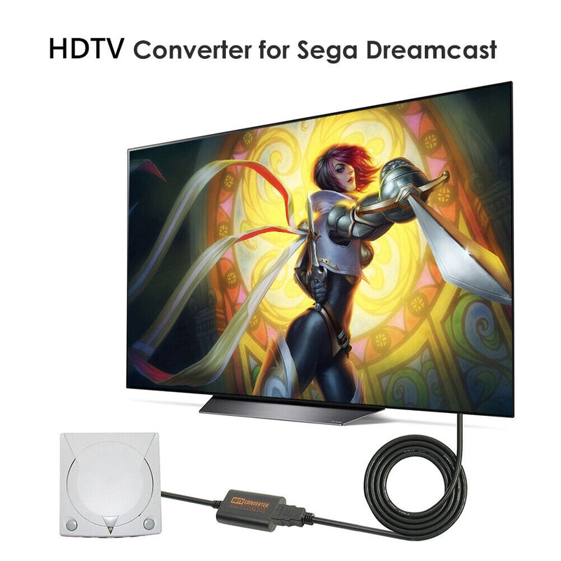 High Definition HDMI Adapter Dongle for Sega Dreamcast Supports NTSC 480i 480P