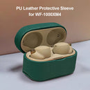 PU Leather Case for Sony WF-1000XM4 Charging Case Shockproof Protective Cov