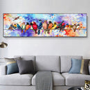 Full Cross Stitch Watercolor Bird Embroidery Cotton Thread Home Decor Pictures