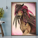 DIY Horse Kits Full Round Drill Diamond Painting Animal Mosaic Art Crafts Sets
