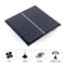 Solar Cell Polycrystalline Silicon for 2AA 1.2V Rechargeable Battery Chargi