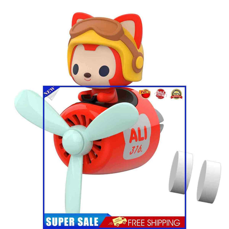 Car Air Freshener - Car Diffuser Air Vent Aromatherapy with Refill Pads (B)